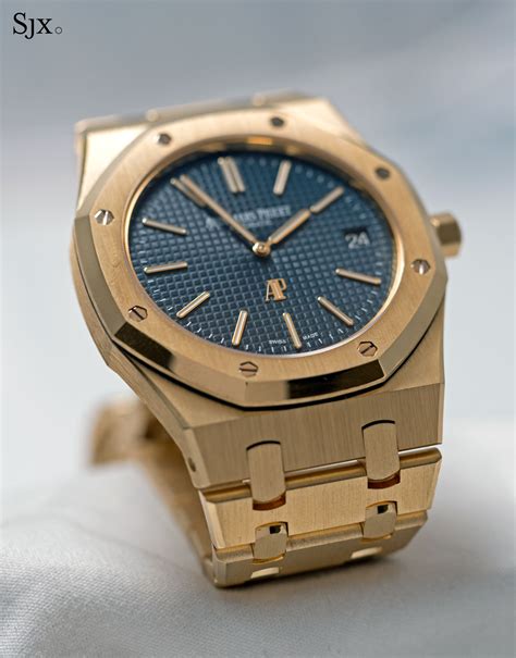 yellow gold royal oak